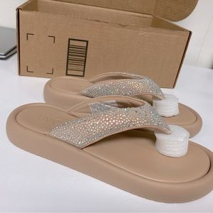 New I.N.C Rhinestone Sandals Size 7